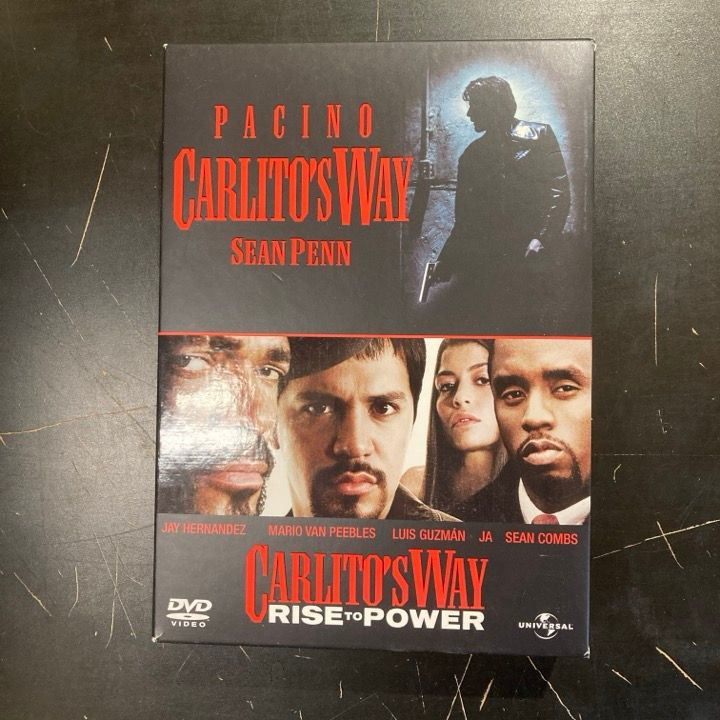 Carlito's Way / Carlito's Way - Rise To Power 2DVD (VG+/M-) -toiminta-