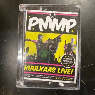 PMMP - Kuulkaas live! DVD (M-/M-) -pop rock-