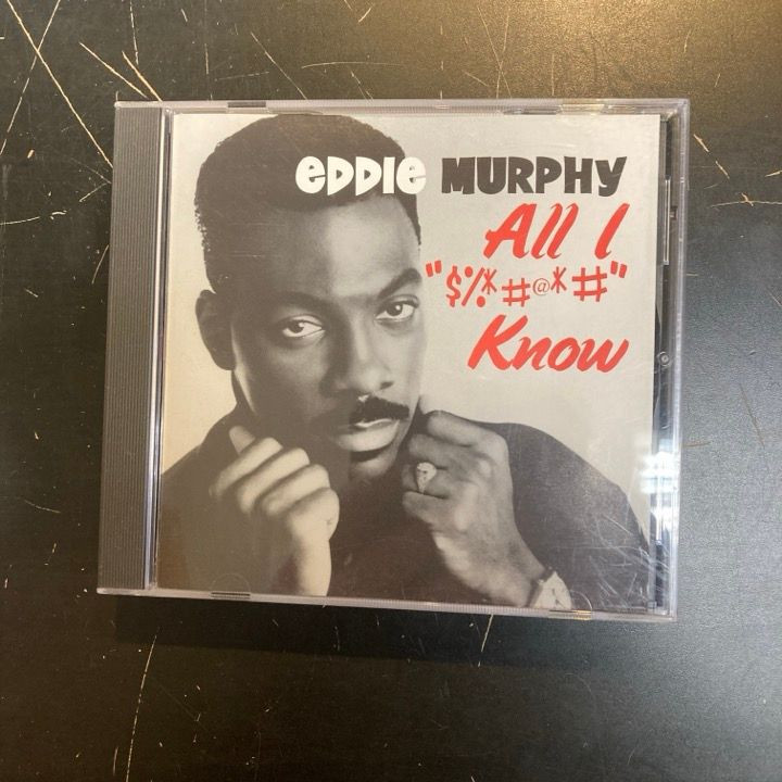 Eddie Murphy - All I Fuckin' Know CD (M-/M-) -r&b/komedia-