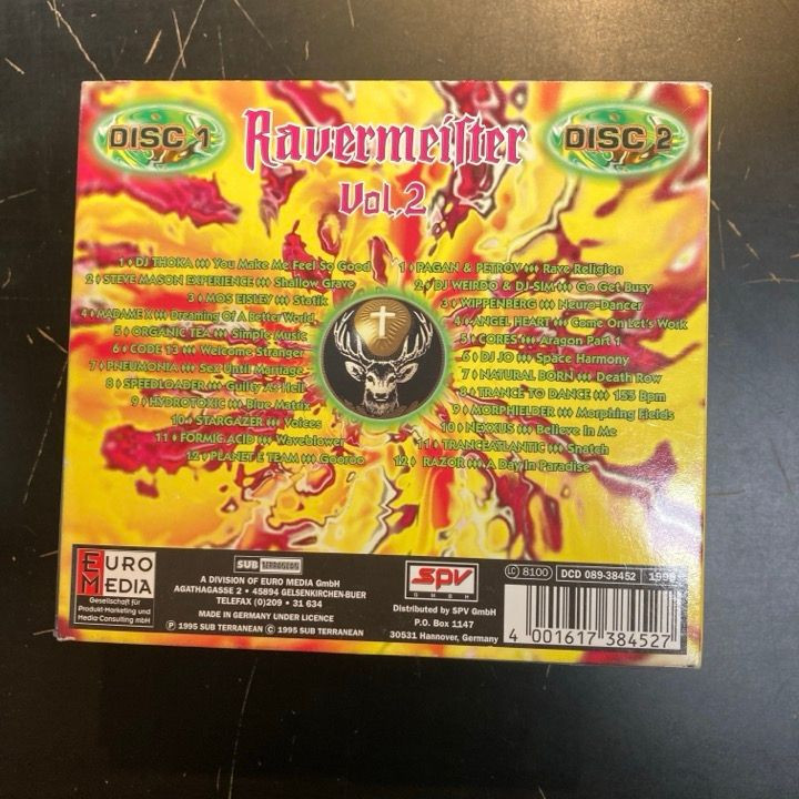 V/A - Ravermeister Vol. II 2CD (VG/VG+)