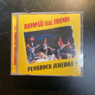 Raivopäät Feat. Friends - Punkrock Jukebox 5 CD (M-/M-) -punk rock-