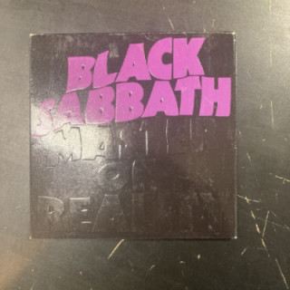 Black Sabbath - Master Of Reality (UK/2000/vinyl replica) CD (VG/VG) -heavy metal-