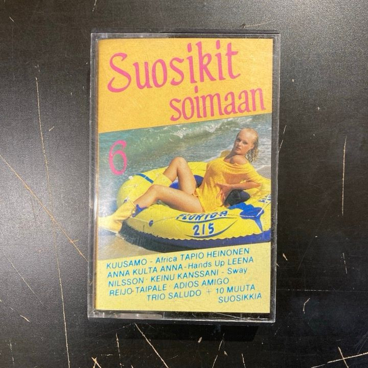 V/A - Suosikit soimaan 6 C-kasetti (VG+/M-)