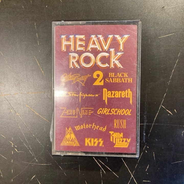 V/A - Heavy Rock 2 C-kasetti (VG+/VG+)