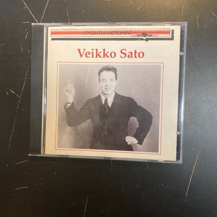 Veikko Sato - Unohtumattomat CD (M-/M-) -iskelmä-