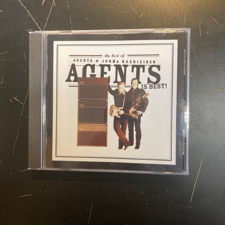 Agents & Jorma Kääriäinen - Agents Is Best! CD (VG+/M-) -iskelmä/rock n roll-