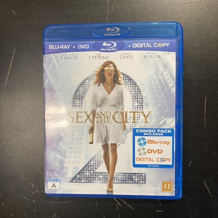 Sex And The City 2 - Sinkkuelämää 2 Blu-ray+DVD (M-/M-) -komedia-