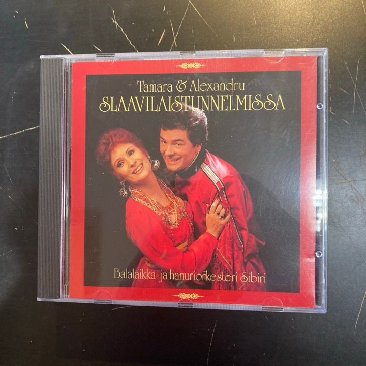 Tamara & Alexandru - Slaavilaistunnelmissa CD (VG+/M-) -folk-