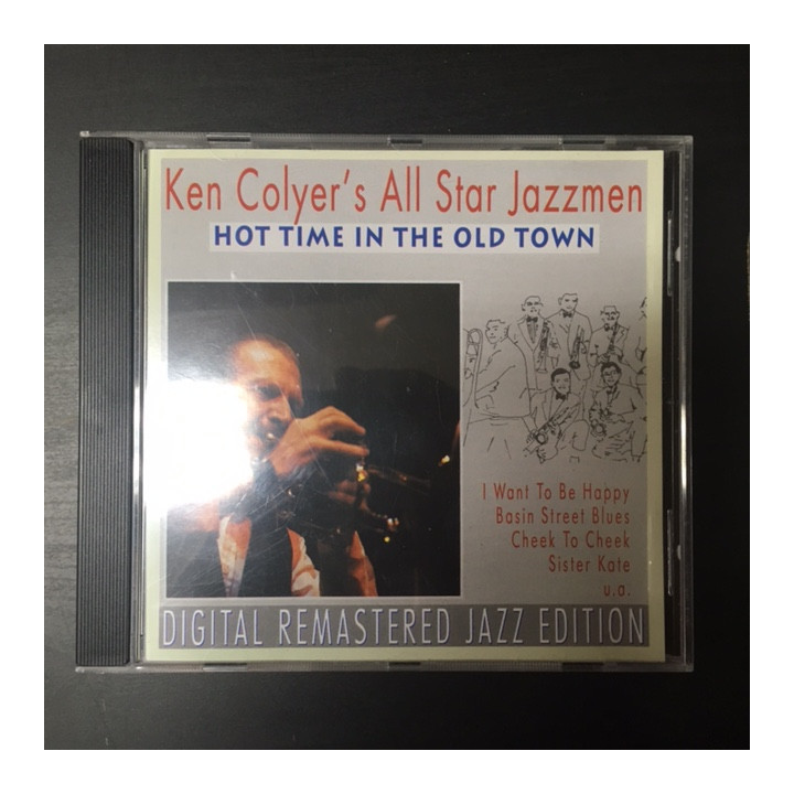 Ken Colyer's All Star Jazzmen - Hot Time In The Old Town CD (VG+/VG+) -jazz-