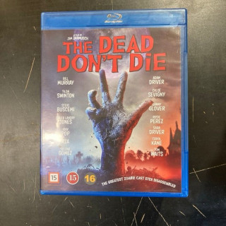 Dead Don't Die Blu-ray (M-/M-) -kauhu/komedia-