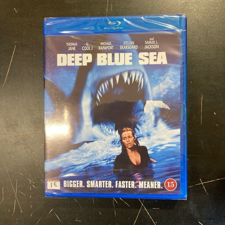 Deep Blue Sea Blu-ray (avaamaton) -toiminta/jännitys-