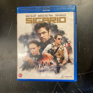 Sicario Blu-ray (M-/M-) -toiminta/jännitys-