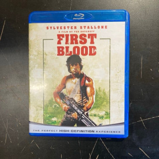 Rambo - taistelija Blu-ray (M-/M-) -toiminta-