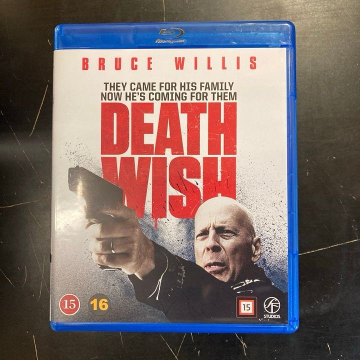 Death Wish (2018) Blu-ray (M-/M-) -toiminta-