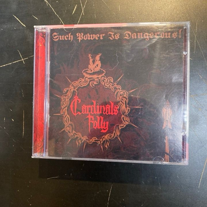 Cardinals Folly - Suck Power Is Dangerous! CD (VG/VG+) -doom metal-