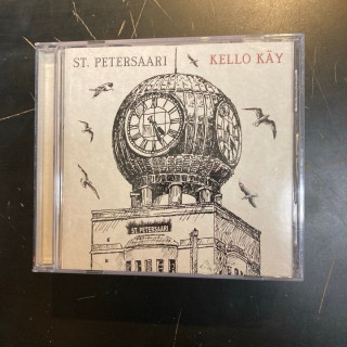 St. Petersaari - Kello käy CD (VG+/M-) -folk rock-