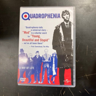 Quadrophenia - 60-luvun kapinalliset DVD (VG+/M-) -draama-