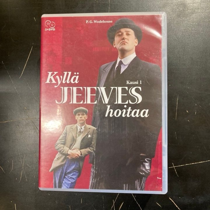 Kyllä Jeeves hoitaa - Kausi 1 2DVD (VG/M-) -tv-sarja-