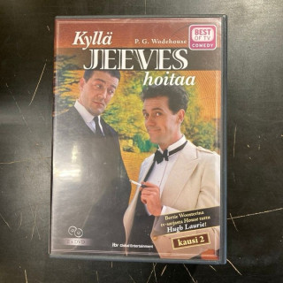 Kyllä Jeeves hoitaa - Kausi 2 2DVD (VG+/M-) -tv-sarja-