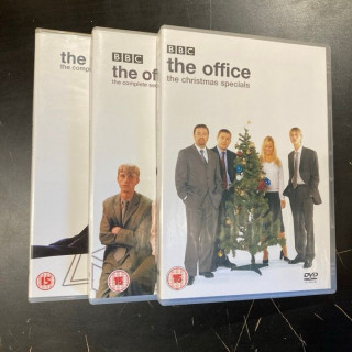 Office (UK) - The Complete Series 4DVD (VG-M-/M-) -tv-sarja- (ei suomenkielistä tekstitystä)