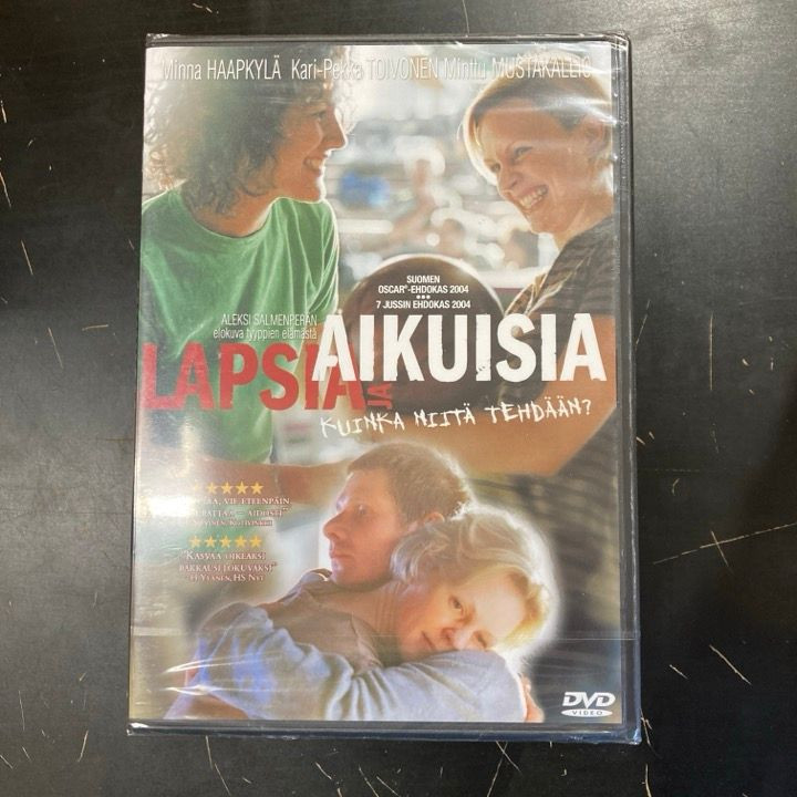 Lapsia ja aikuisia DVD (avaamaton) -draama-