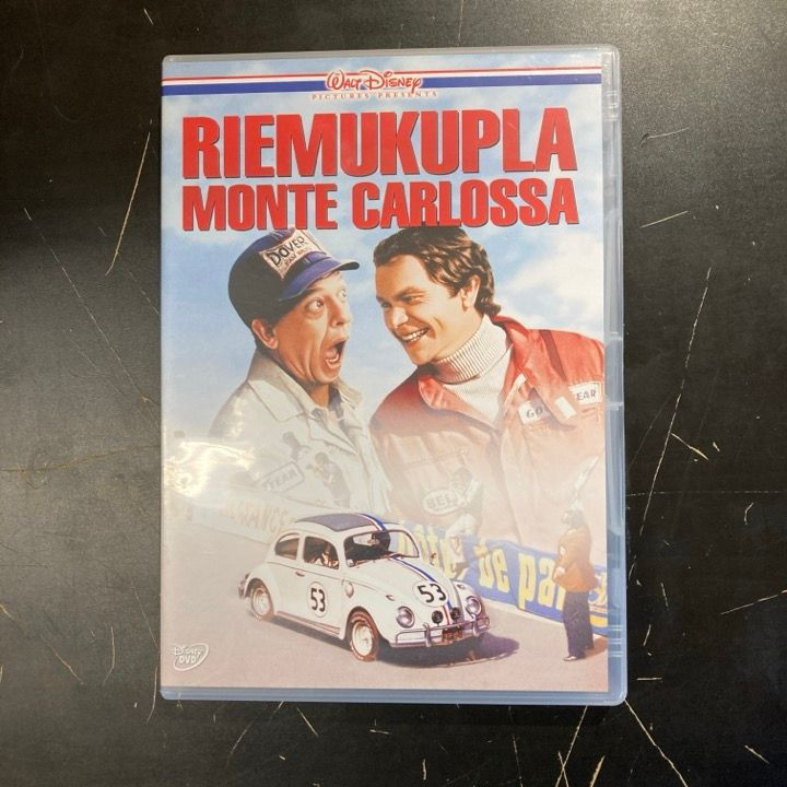 Riemukupla Monte Carlossa DVD (VG+/M-) -komedia-