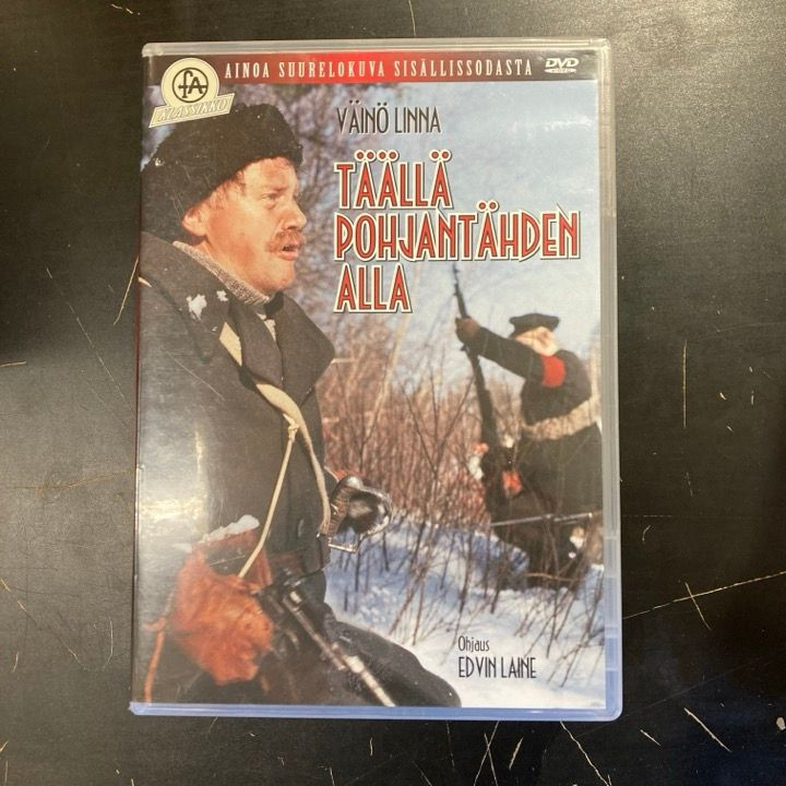 Täällä Pohjantähden alla (1968) DVD (M-/M-) -draama/sota-