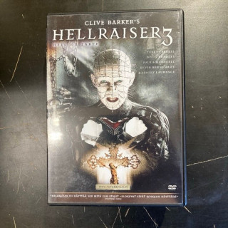 Hellraiser 3 - Hell On Earth DVD (VG+/M-) -kauhu-