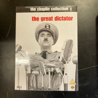 Charlie Chaplin - The Great Dictator 2DVD (avaamaton) -komedia- (ei suomenkielistä tekstitystä)