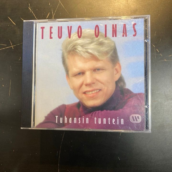 Teuvo Oinas - Tuhansin tuntein CD (VG/VG+) -iskelmä-