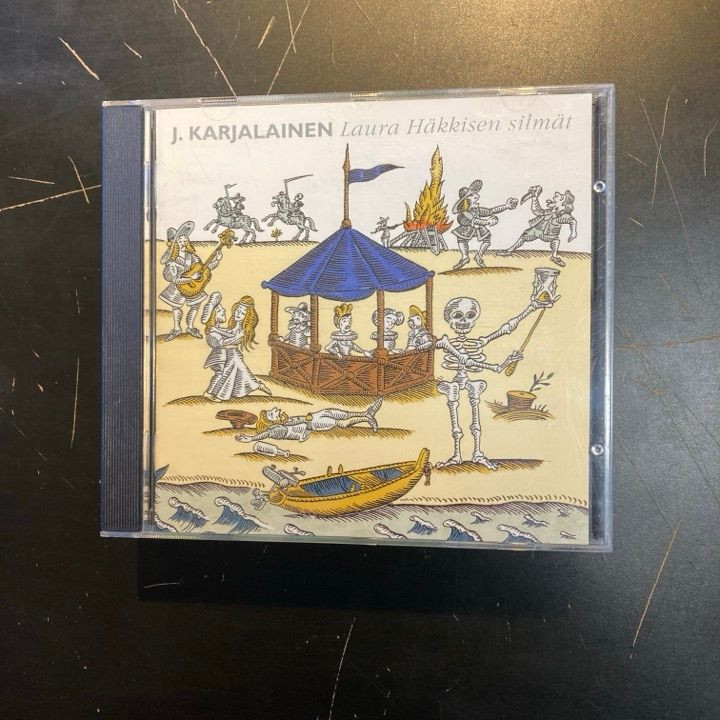 J. Karjalainen - Laura Häkkisen silmät CD (VG/M-) -pop rock-