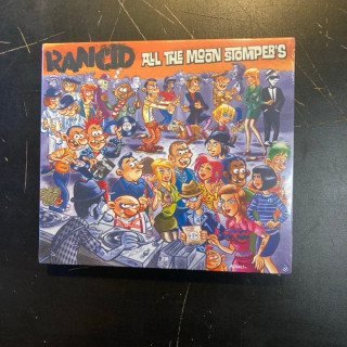 Rancid - All The Moon Stomper's CD (avaamaton) -punk rock-