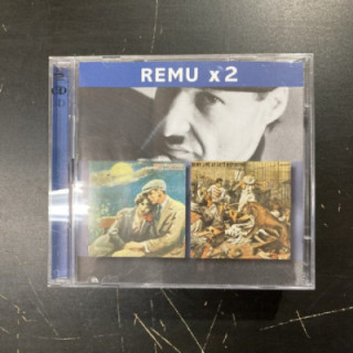 Remu - Viittä vaille kaks / Live At Cafe Metropol 2CD (M-/M-) -folk rock-