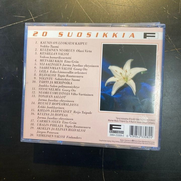 V/A - 20 suosikkia (Kauneimmat valssit) CD (M-/VG+)