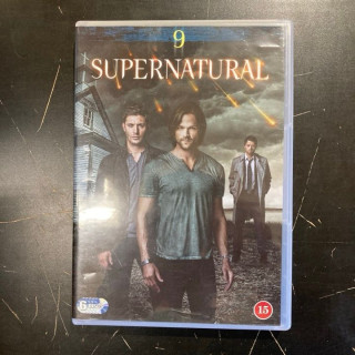 Supernatural - Kausi 9 6DVD (VG-VG+/VG+) -tv-sarja-