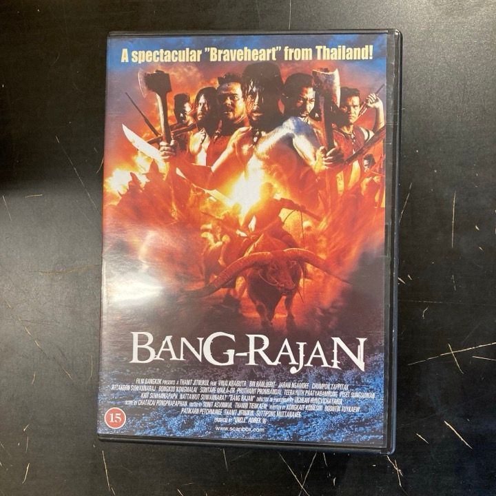 Bang Rajan DVD (VG+/M-) -toiminta/draama-