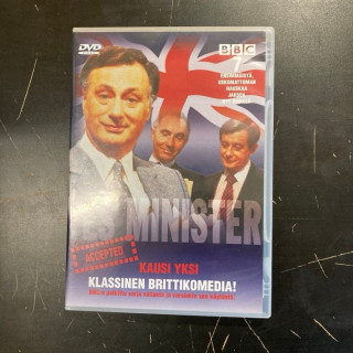 Kyllä, herra ministeri - Kausi 1 DVD (VG+/M-) -tv-sarja-