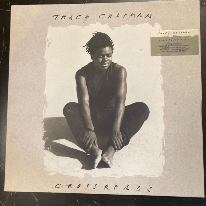 Tracy Chapman - Crossroads (EU/1989) LP (VG+-M-/VG+) -folk rock-