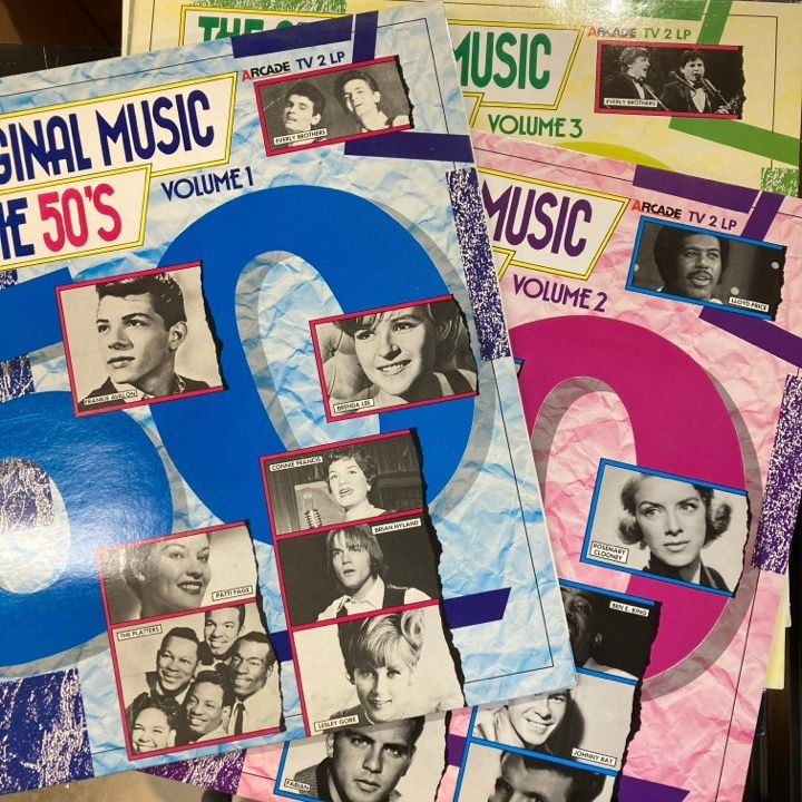 V/A - Original Music From The 50's Volumes 1-3 6LP (VG+-M-/VG+-M-)