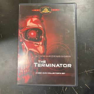 Terminator - tuhoaja (ultimate edition) 2DVD (VG+/M-) -toiminta/sci-fi-