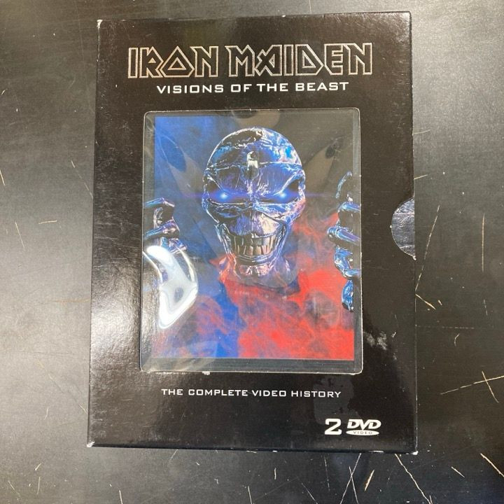 Iron Maiden - Visions Of The Beast 2DVD (VG/VG+) -heavy metal-