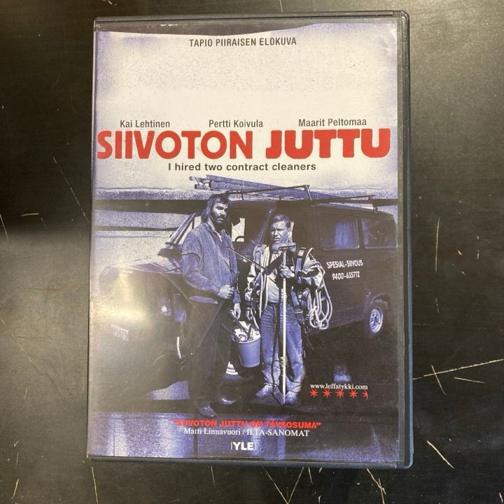 Siivoton juttu DVD (VG/M-) -komedia-