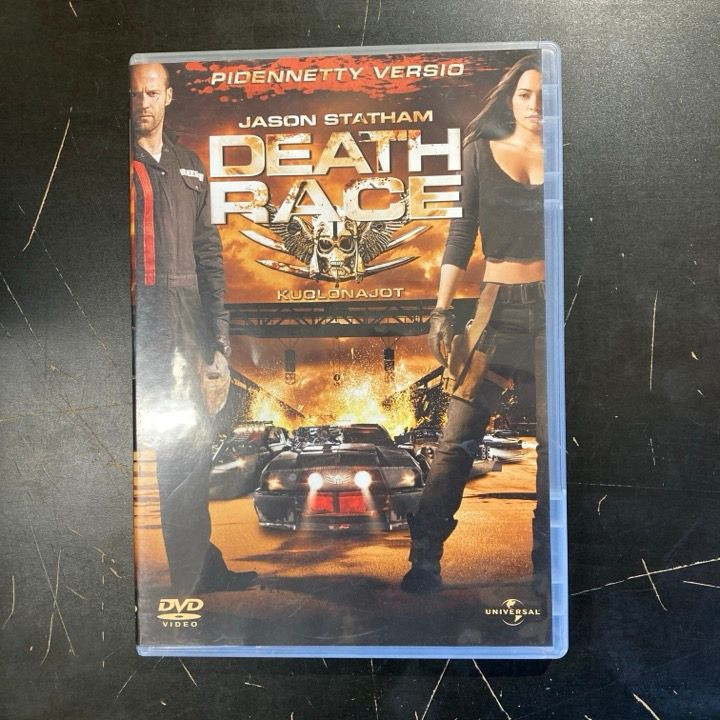 Death Race - kuolonajot DVD (VG+/M-) -toiminta/sci-fi-