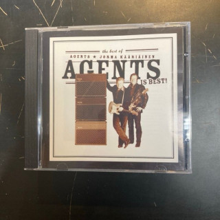 Agents & Jorma Kääriäinen - Agents Is Best! CD (VG/VG+) -iskelmä/rock n roll-