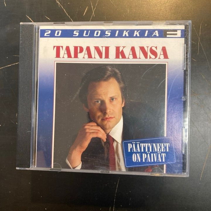 Tapani Kansa - 20 suosikkia CD (VG+/M-) -iskelmä-