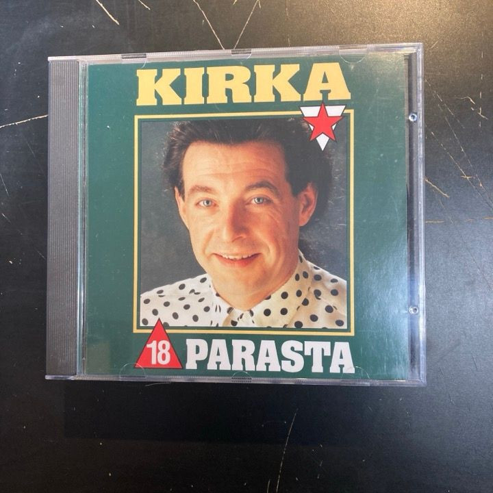 Kirka - 18 parasta CD (VG+/M-) -pop rock-