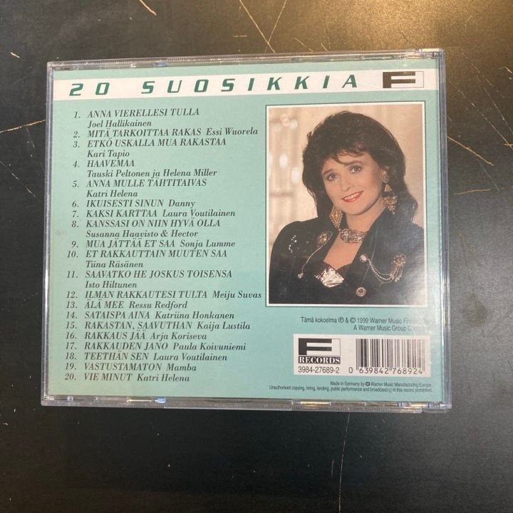 V/A - 20 suosikkia (Kauneimmat rakkauslaulut 3) CD (VG+/M-)