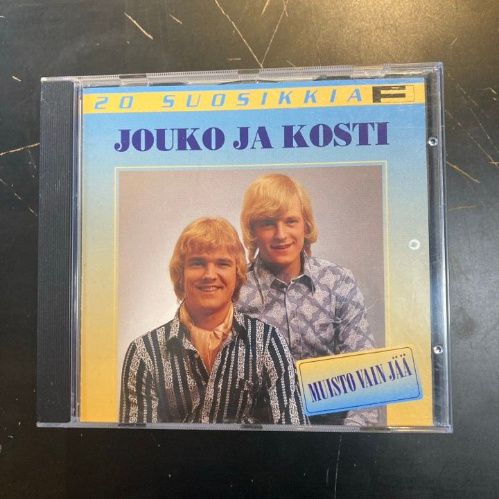 Jouko ja Kosti - 20 suosikkia CD (VG+/M-) -pop-