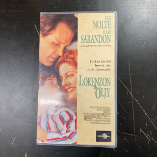 Lorenzon öljy VHS (VG+/M-) -draama-