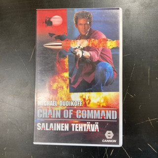 Chain Of Command - salainen tehtävä VHS (VG+/M-) -toiminta-